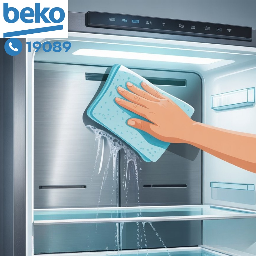 تنظيف ثلاجة بيكو من الداخل تنظيف ثلاجة بيكو من الداخل