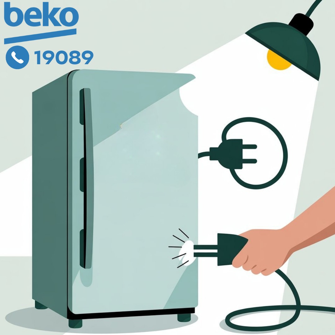 فصل ثلاجة بيكو عن الكهرباء فصل ثلاجة بيكو عن الكهرباء
