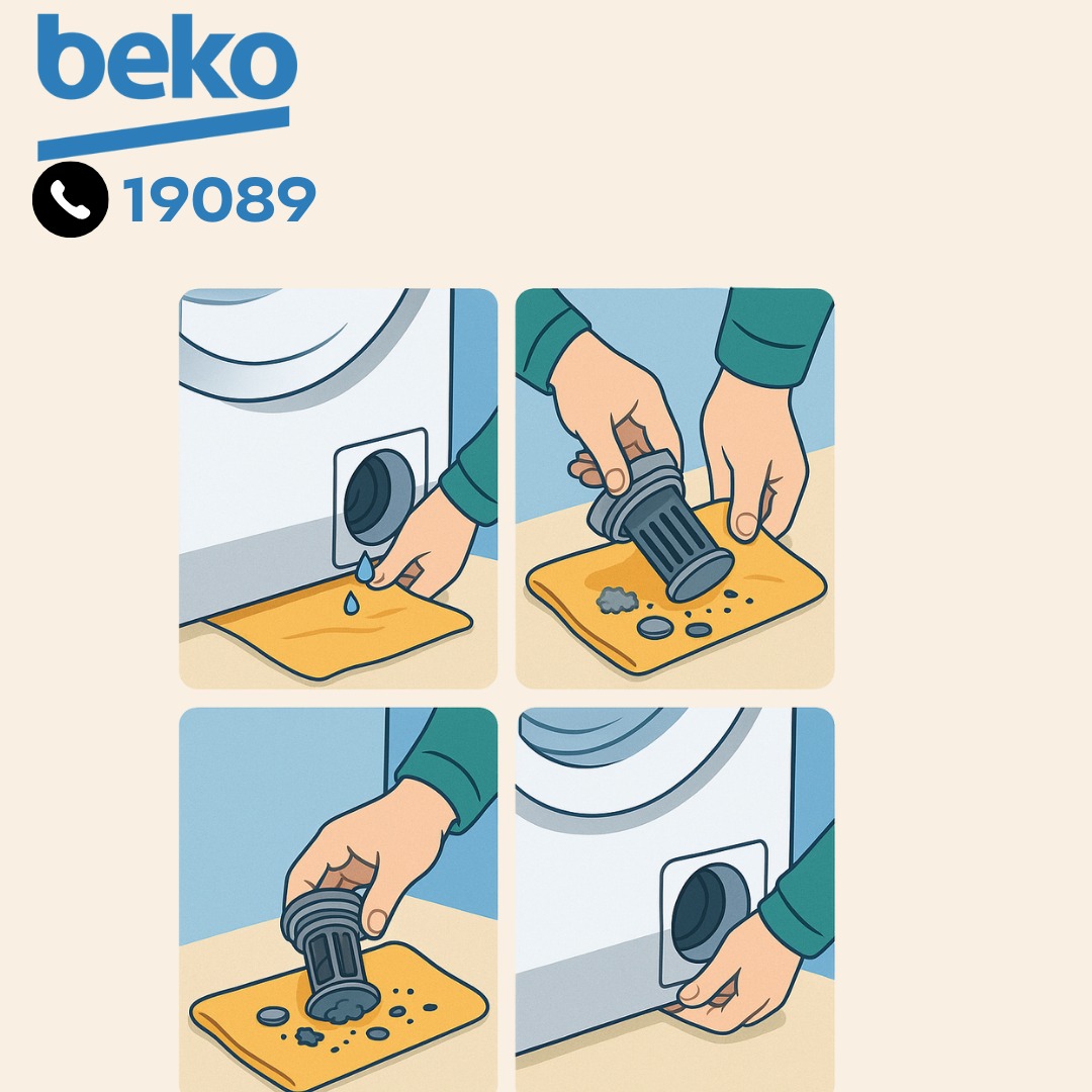 تنظيف فلتر غسالة بيكو بطريقة صحيحة تنظيف فلتر غسالة بيكو بطريقة صحيحة