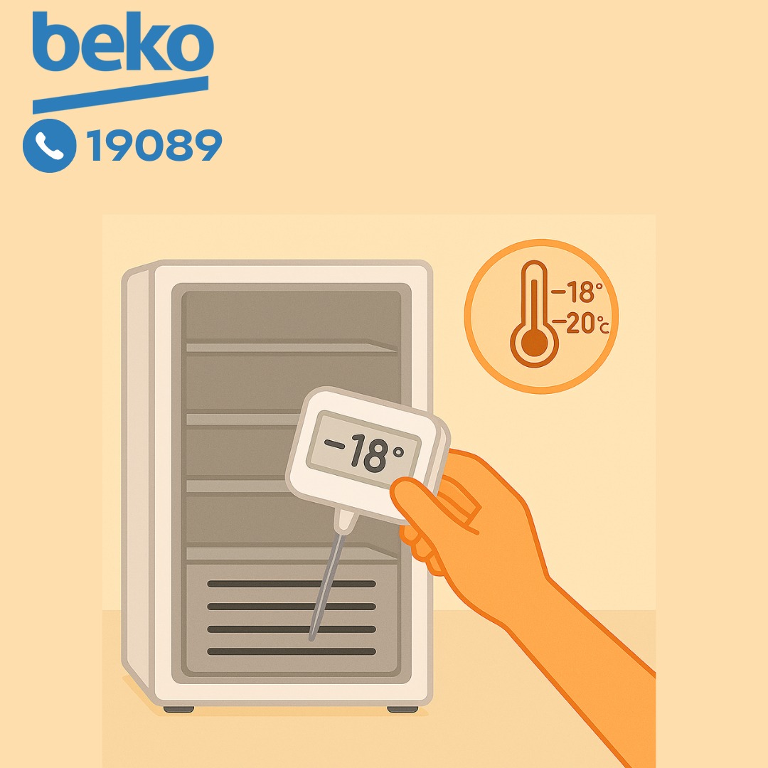 ضبط درجة الحرارة بديب فريزر بيكو ضبط درجة الحرارة بديب فريزر بيكو